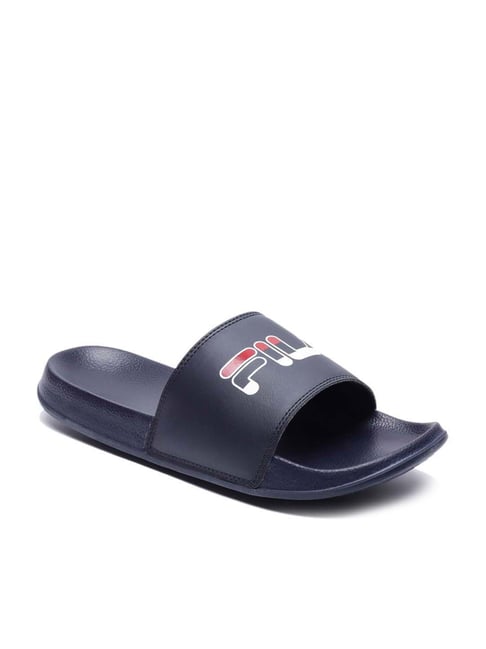 Fila slides clearance navy