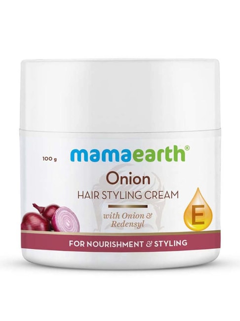 Buy Mamaearth Onion Hair Styling Cream - 100 gm Online At Best Price @ Tata  CLiQ