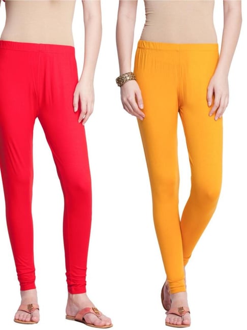 Dollar Missy Multicolor Leggings (Pack of 2)-picture-41