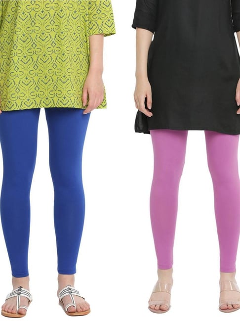 Dollar Missy Multicolor Leggings (Pack of 2)-picture-30