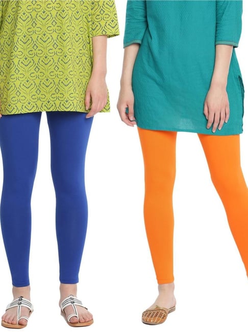 Dollar Missy Multicolor Leggings (Pack of 2)-picture-31