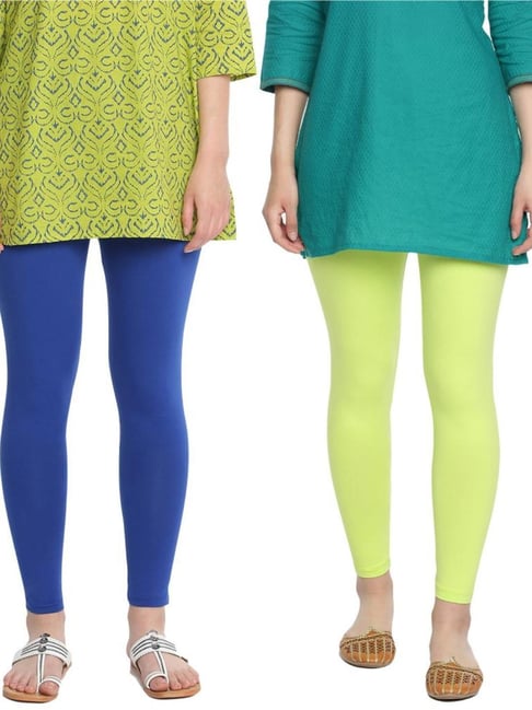 Dollar Missy Multicolor Leggings (Pack of 2)-picture-36