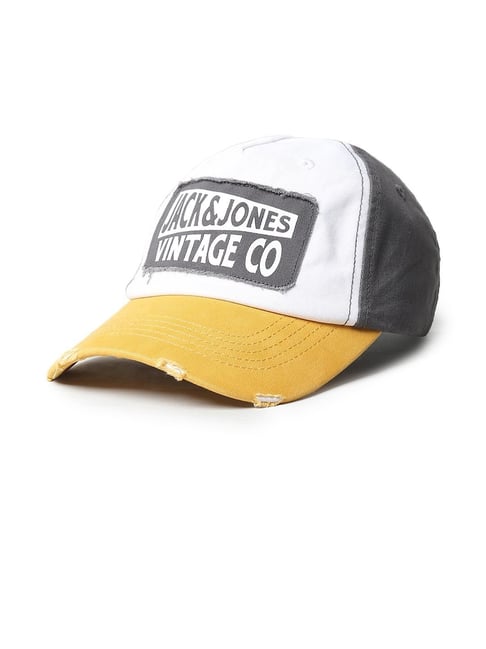 Buy Jack & Jones Yellow Baseball Cap at Best Price @ Tata CLiQ