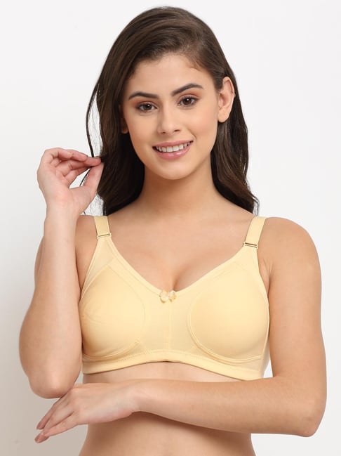 Friskers Beige Padded Bra
