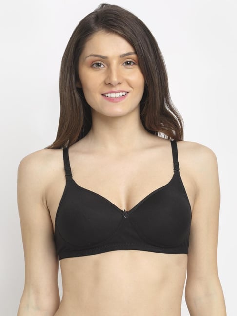 Friskers Black Padded Bra