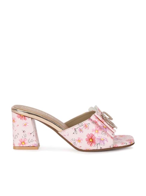 Truffle Collection Women's Pink Casual Sandals