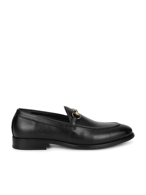 Truffle Collection Men's Black Casual Loafers