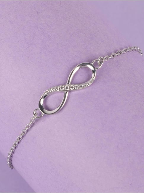 Argento Silver Infinity Bracelet Argento.com
