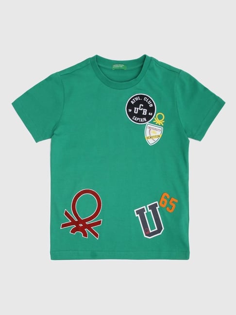 Buy UCB Kids Green T-Shirt for Boys Clothing Online @ Tata CLiQ