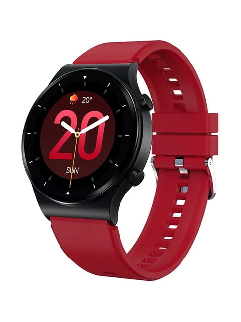 Fire-Boltt 360 Pro BSW017 Bluetooth Calling Smartwatch (Black/Red)