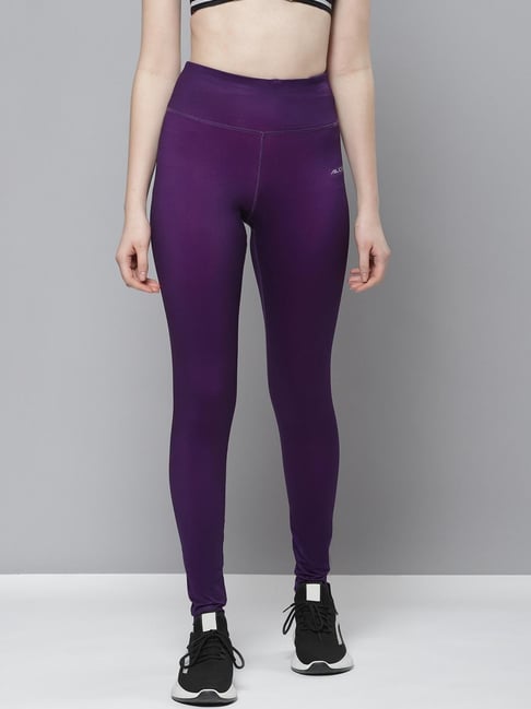 LEEy-World Leggings for Women Women's High Waisted Yoga Leggings with  Pockets,Tummy Control Non See Through Workout Running Yoga Purple,X-S -  Walmart.com