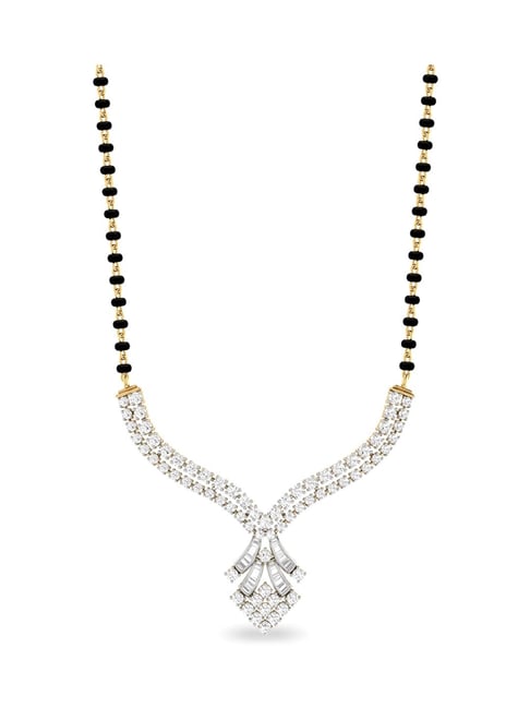 Pc jewellers diamond clearance mangalsutra with price