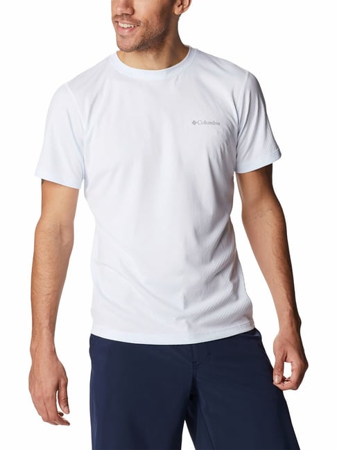 Buy Columbia White Zero Rules Short Sleeve T-Shirt for Men Online @ Tata  CLiQ
