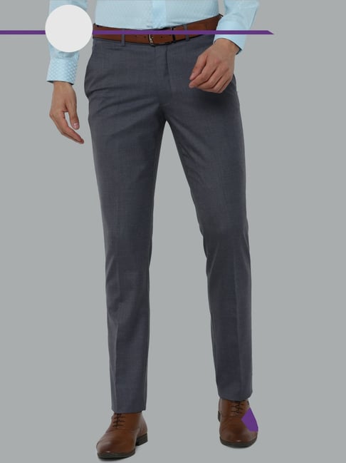 Louis Philippe Grey Trousers-picture-44