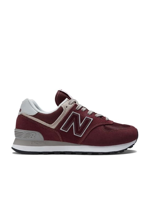 Burgundy new hotsell balance trainers womens