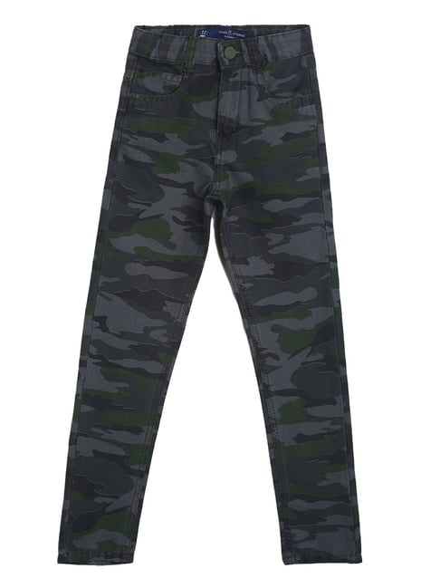 CRIMSOUNE CLUB Trousers  Buy CRIMSOUNE CLUB Boys Camouflage Print Trousers  Online  Nykaa Fashion