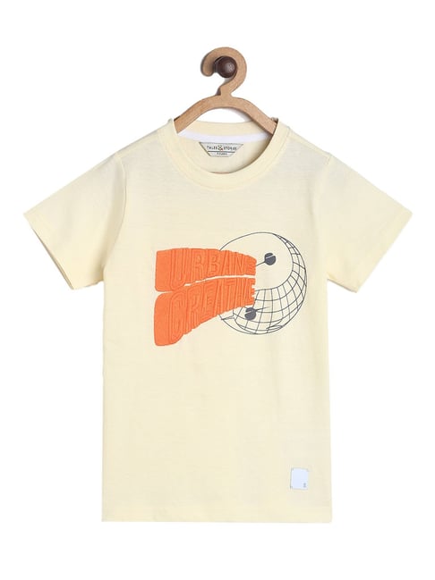Tales & Stories Kids Off White Printed T-Shirt-picture-19