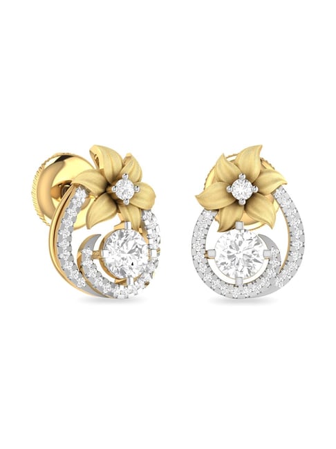 Diamond Earrings Pc Jewellers Online Jewellery Buy PC Jeweller 18k