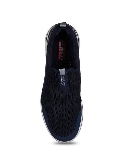 Buy Skechers Men's GO WALK DOWNDRAFT Navy Walking Shoes for Men