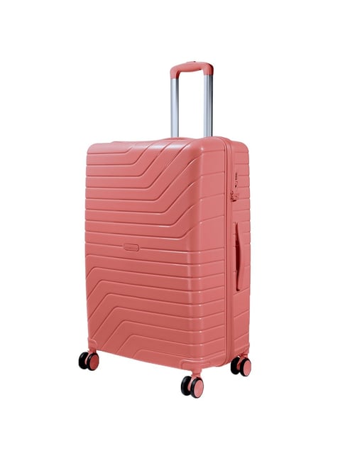 Buy Romeing Sicily Yellow Textured Hard Case Large Trolley Bag at Best  Price @ Tata CLiQ