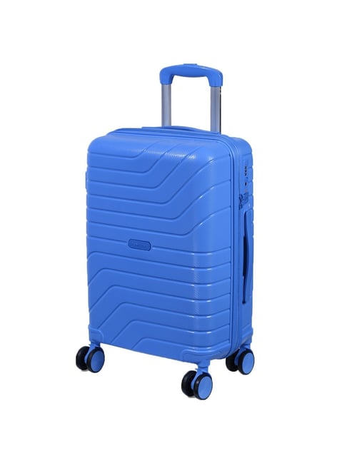Romeing Tuscany Blue 8 Wheel Small Hard Cabin Trolley-picture-47