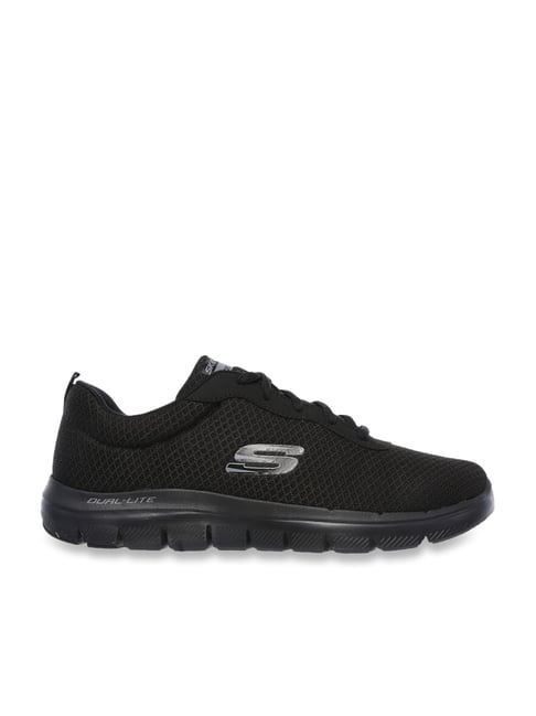 Buy Skechers Men's FLEX ADVANTAGE Core Black Casual Sneakers for