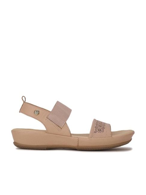 Buy Beige Flat Sandals for Women by Acai Online  Ajiocom