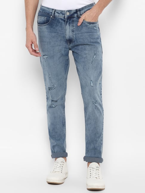 Washed Regular Jeans - Men - Ready-to-Wear