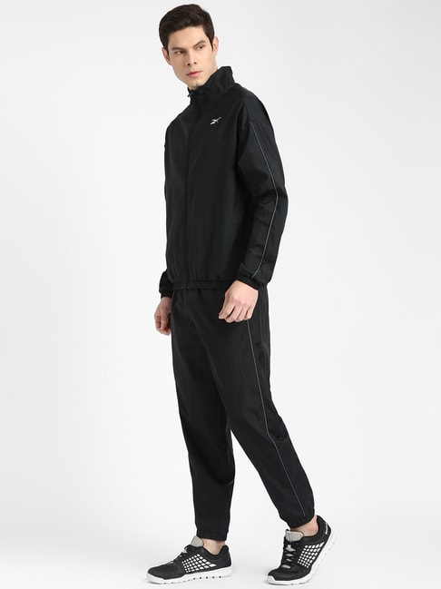 Buy Reebok Black Regular Fit Tracksuit for Men's Online @ Tata CLiQ