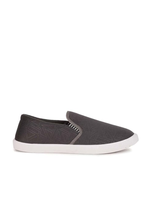 Bata Men's Grey Casual Plimsolls