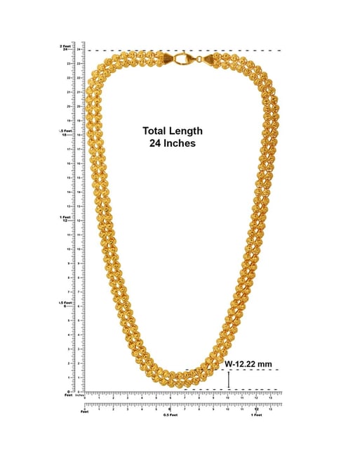 Buy CKC 22k Gold Chain for Men Online At Best Price @ Tata CLiQ