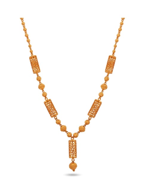 Buy CKC 22k Gold Necklace for Women 