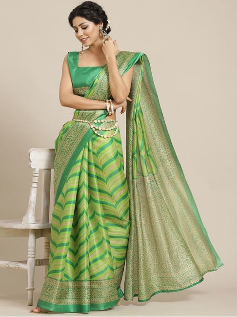 Pure Soft Khadi Georgette Semi Silk Saree With Rich Zari 17150N – Griiham