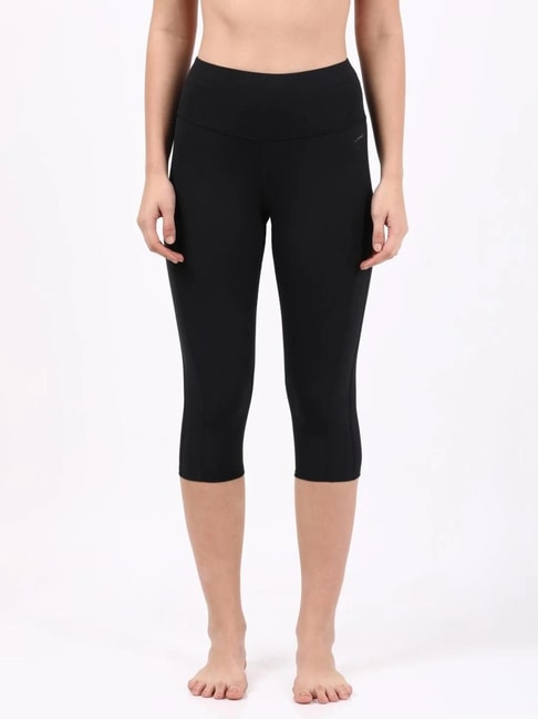 Buy Jockey Im07 Mens Microfiber Fabric Slim Fit Solid All Day Pants-Black  Sand online