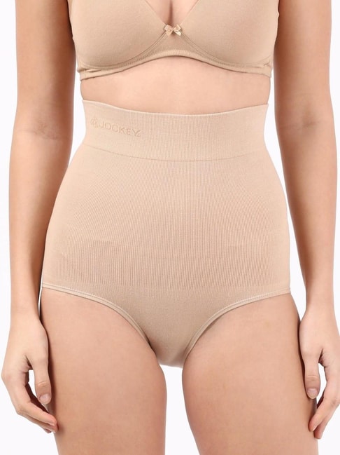 Buy K&Q King And Queen Store Women Beige Solid Cotton and Lycra Shapewear  (XXL) Online at Best Prices in India - JioMart.