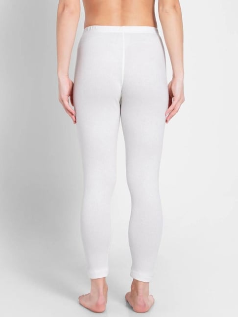 Buy Jockey White Printed Leggings for Women Online @ Tata CLiQ