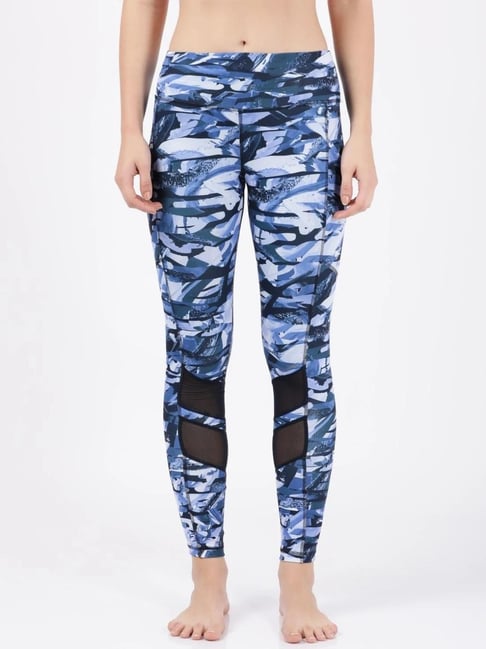 Buy Zelocity Quick Dry Leggings - Surf The Web at Rs.598 online |  Activewear online