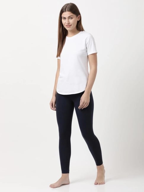 Jockey Black Slim Fit Leggings