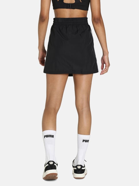 Buy Puma Black Striped Mini Skirt for Women's Online Tata CLiQ