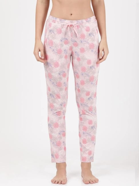 Jockey Light Pink Printed Pajamas (Colors & Prints May Vary)