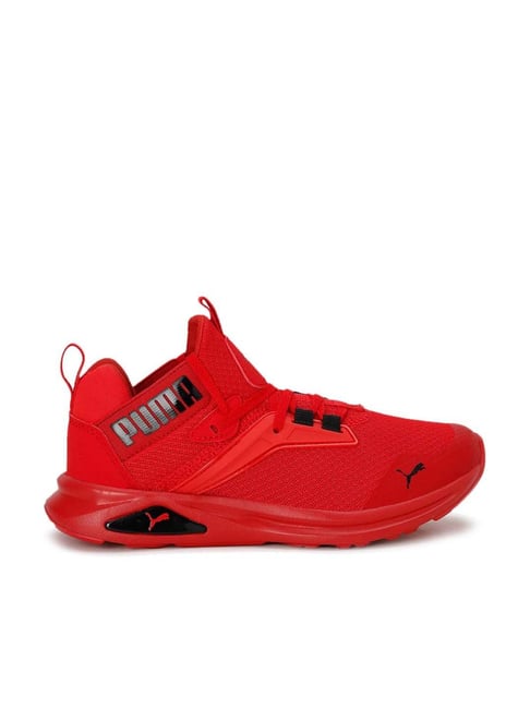 All red on sale puma sneakers