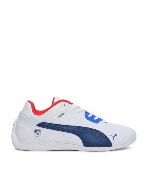 Puma Kids BMW MMS Drift Cat Delta Jr Pastel White Casual Sneakers