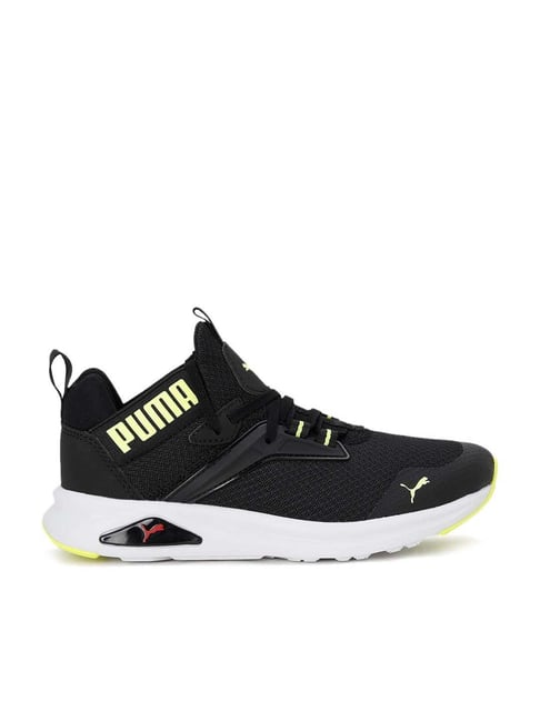 Puma Kids Enzo 2 Refresh Jr Pitch Black Running Shoes