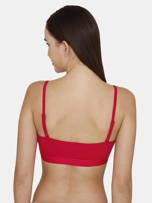Buy Rosaline by Zivame Red Non-padded Bra for Women Online @ Tata CLiQ