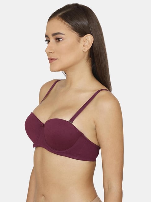 Rosaline by Zivame Maroon Padded Bra