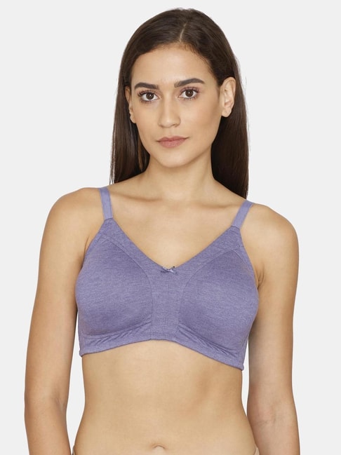 Buy Rosaline by Zivame Purple Non-padded Bra for Women Online
