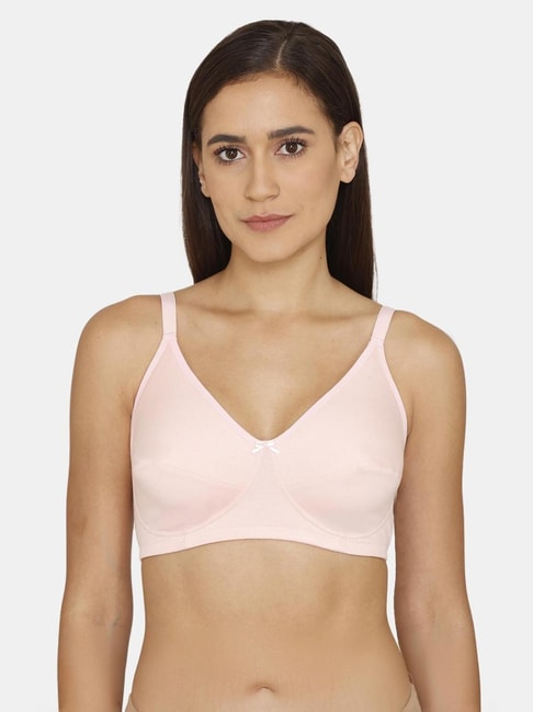 Buy Rosaline by Zivame Light Pink Non-padded Bra for Women Online @ Tata  CLiQ