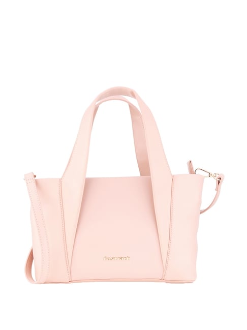 Bags Crossbody bags Benetton Crossbody bag pink-blue striped pattern casual look 
