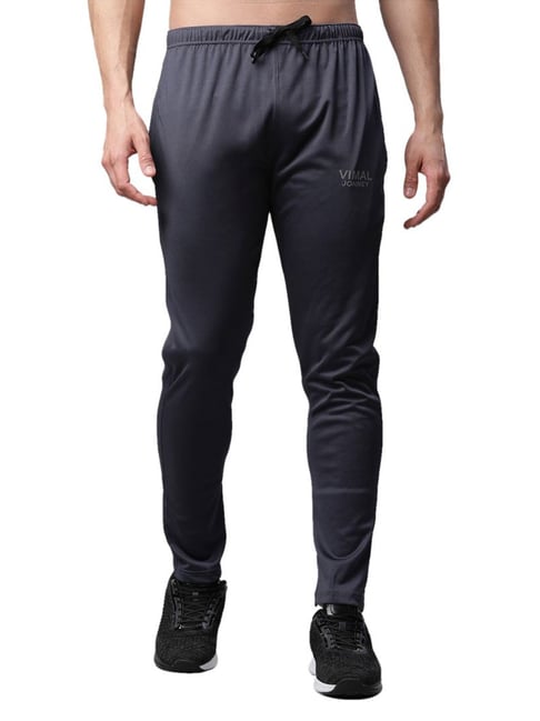 Vimal Jonney Grey Regular Fit Trackpants