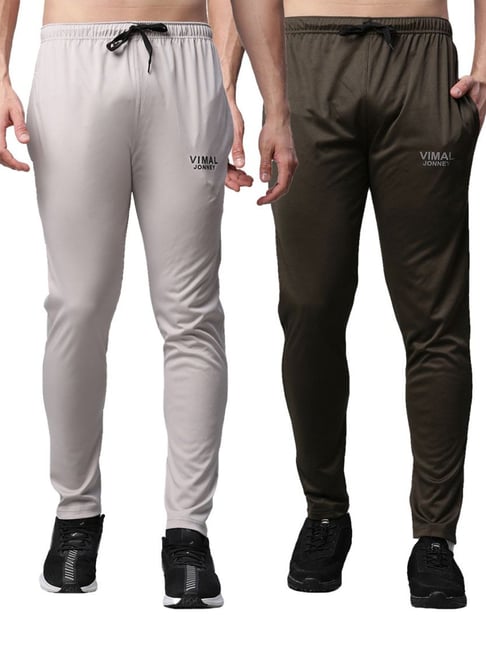 Vimal Jonney Multi Slim Fit Trackpants-picture-26